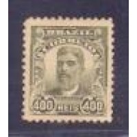 R-142 - ALEGORIAS REPUBLICANAS - 400 RÉIS - NOVO - SEM GOMA - CHARNEIRA - RHM R$ 525,00 (150 UFS X R$ 5,00)