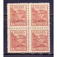 R-357 - DECALQUE NOS 4 SELOS - NETINHA - QUADRA - NOVA - RHM R$ 220,00 (48 UFS) - LINDÍSSIMA - VARIEDADE/CURIOSIDADE 