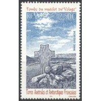 Antártica Francesa - 2004 - Tombe du matelot du Vola - Selo mint