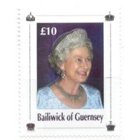 Guernsey - 80º Aniv. Rainha Elisabeth II - NOVO