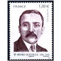 FRANÇA - ANO 2013 - HENRI QUEUILLE - SELO MINT