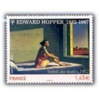 FRANÇA - ANO 2013 - QUADRO SOL DA MANHÃDE HOPPER, SELO MINT