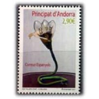 ANDORRA ESPANHOLA - ANO 2013 - OBRA DE ARTE DE BELLERA,SELO MINT