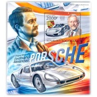 TOGO - ANO 2013 - FERDINAND ALEXANDER PORSCHE J. JOPLIN,BLOCO MINT
