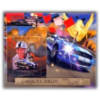 GUINÉ REPÚBLICA - AUTOMÓVEL E C.SHELBY,BLOCO MINT - ANO 2013 