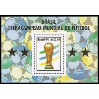 B-98 - Brasil - Brasil - Tetracampeão Mundial de Futebol