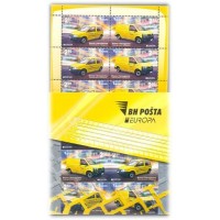 BÓSNIA HERZEGOVINA - EUROPA 2013 TRANSPORTES CORREIO,CADERNETA