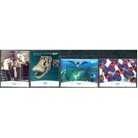 ARGENTINA - ANO 2012 ARGENTNA - MUSEU DE CIÊNCIAS NATURAIS - SÉRIE COM 4 SELOS MINT