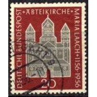 ALEMANHA FEDERAL - Y 0114 (1956) 8º CENTENÁRIO DA ABADIA DE STA. MARIA DE LAACH-SELO USADO 