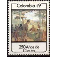 COLOMBIA - Y 0869 (1983) 250º ANIVERSÁRIO DA FUNDAÇÃO DA CIDADE DE CUCUTA - SELO MINT