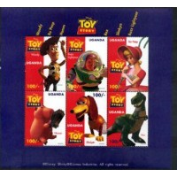 DISNEY - UGANDA - BRINQUEDO DA TOY STORY - BLOCO