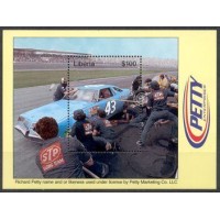 LIBÉRIA - CORRIDA DE AUTIMÓVEL - BLOCO MINT