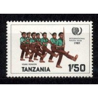 TANZÃNIA ESCOTISMO - JOVENS PIONEIROS - ANO MUNDIAL DA JUVENTUDE1985