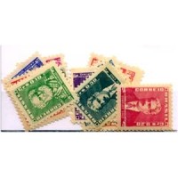 R-489/502 - SÉRIE BISNETA - VULTOS CÉLEBRES 1954/1963 - NOVO - GOMADO - RHM R$ 292,50 (58,50 UFS X R$ 5,00)