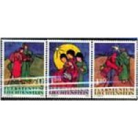 LIECHTENSTEIN - ANO 2013 LIECHTENSTEIN - NATAL 2002 - SÉRIE COM 3 SELOS MINT