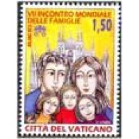 VATICANO - ANO 2013 VATICANO - 7° ENCONTRO MUNDIAL DAS FAMILIAS - SELO MINT