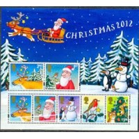INGLATERRA  - NATAL 2012 - BLOCO MINT - ANO 2012
