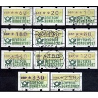 Alemanha Federal - Distribuidor - SELOS DE DISTRIBUÍDOS DOS ANOS DE 1981 E 1982 - TODOS USADOS COM OS SEGUINTES VALORES - 10 P-20P-60P-80P-100P-110P-120P-130P-180P-250P-330P 