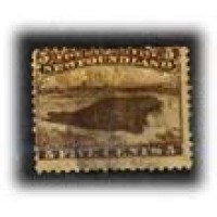 TERRA NOVA - Y 22 (1866-71) - FOCA MARROM - SELO USADO