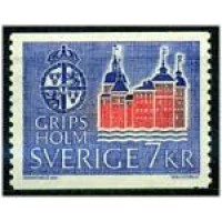 SUÉCIA - Y560 (1967) - CASTELO DE GRIPSHOLM, SELO MINT - ANO 2013 