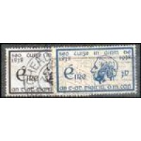 IRLANDA - Y 73/74 ( CENTENÁRIO DA CRUZADA DO PADRE MATHEW CONTRA A INTEMPERANÇA - SÉRIE 2 SELOS USADOS