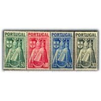 PORTUGAL - Y684/87 (1946) - TRICENTENÁRIO DA PROCLAMAÇÃO DA VIRGEM MARIA, PATRONA DE PORTUGAL SÉRIE COM 4 SELOS MINT - ANO 2013 