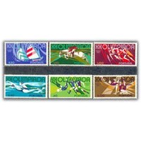 PORTUGAL - Y1156/61 (1972) - OLIMPÍADA DE MUNIQUE,SÉRIE COM 6 SELOS MINT - ANO 2013 