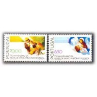 PORTUGAL - Y1512/13 (1981) - 750 ANOS DA MORTE DE SANTO ANTÔNIO DE LISBOA, SÉRIE COM 2 SELOS MINT - ANO 2013 