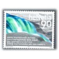 SUÍÇA - Y1752 (2003)-ANO INTERNACIONAL DA ÁGUA, SELO MINT - ANO 2013 