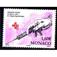 MONACO - REALEZA - Y 2467/69 (2004) PRINCIPE RANIER III- PALACIO- PRINCIPE HEREDITARIO ALBERT - SERIE 3 SELOS MINT SE-TENANT  (TRIPTICO)