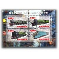RWANDA - LOCOMOTIVAS À VAPOR