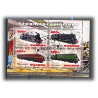 RWANDA - LOCOMOTIVAS À VAPOR - ANO 2013 - TREM