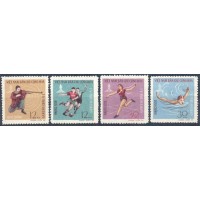 VIETNAM - SELOS 4 VALORES Y.0521/24 - 1966